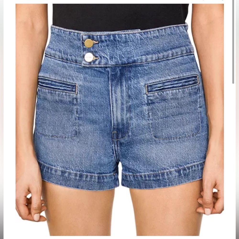 Frame Denim Le Hardy Jean Shorts In Geneva